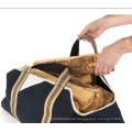 Portador de registro de leña a prueba de polvo. Bolso de madera equipado con asas anchas y lisas para un manejo agradable (HCW0001)